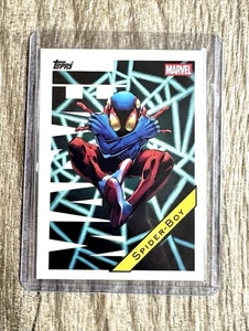 2025 TOPPS MARVEL CHROME RARE SPIDER-BOY PROMO SHORT PRINT INSERT 616 FRESH #M-8 - Picture 1 of 2