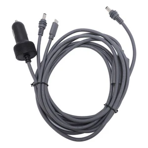 Hot 3 In 1 Satellite DC Power Cable Cigar Lighter 18AWG Satellite Dish DC Car C - Picture 1 of 37