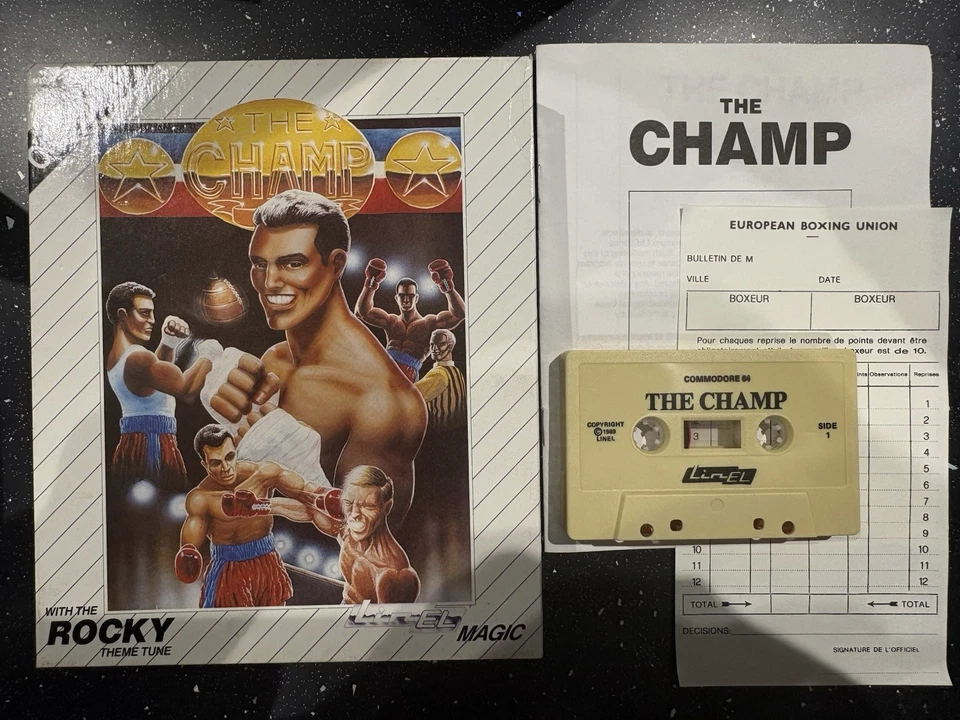 The Champ - Linel - Commodore 64 C64 - Tested & Complete - Image 1 of 4