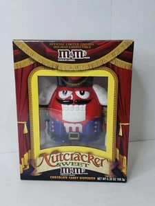 Vintage M&M Sammlerstück Nussknacker Süßigkeiten Spender Rot Limited Edition - Bild 1 von 7