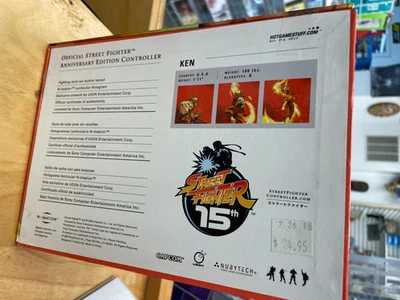 PlayStation Controller Street Fighter 15th Anniversary Akuma, Ryu, Chun-Li & Ken - Image 1 of 4