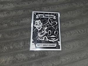 D19: Less Than Jake Trading Card #40 "Nutty Buddy Schaub" Parallela - Foto 1 di 10