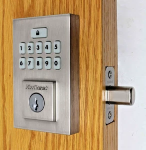 Kwikset Smartcode 260 Keypad Electronic Deadbolt Satin Nickel 9260CNT15 #8p8 - Picture 1 of 4