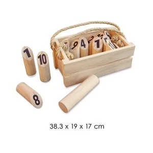 Fun Factory Wooden Giant Log Toss Family Fun Game - Picture 1 of 1