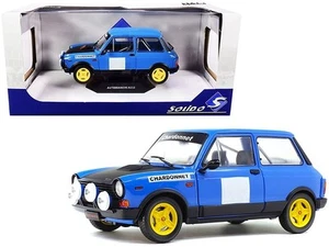 Autobianchi A112 Abarth 1980 blu "Chardonnet" auto da rally 1/18 modellino auto pressofuso - Foto 1 di 1