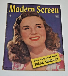 Vtg. May 1944 Modern Screen Magazine - Deanna Durbin on Cover - Imagen 1 de 4