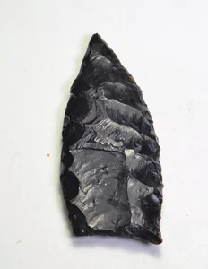 Auténtica reproducción de punta de lanza estriada pre 1600 - Imagen 1 de 2