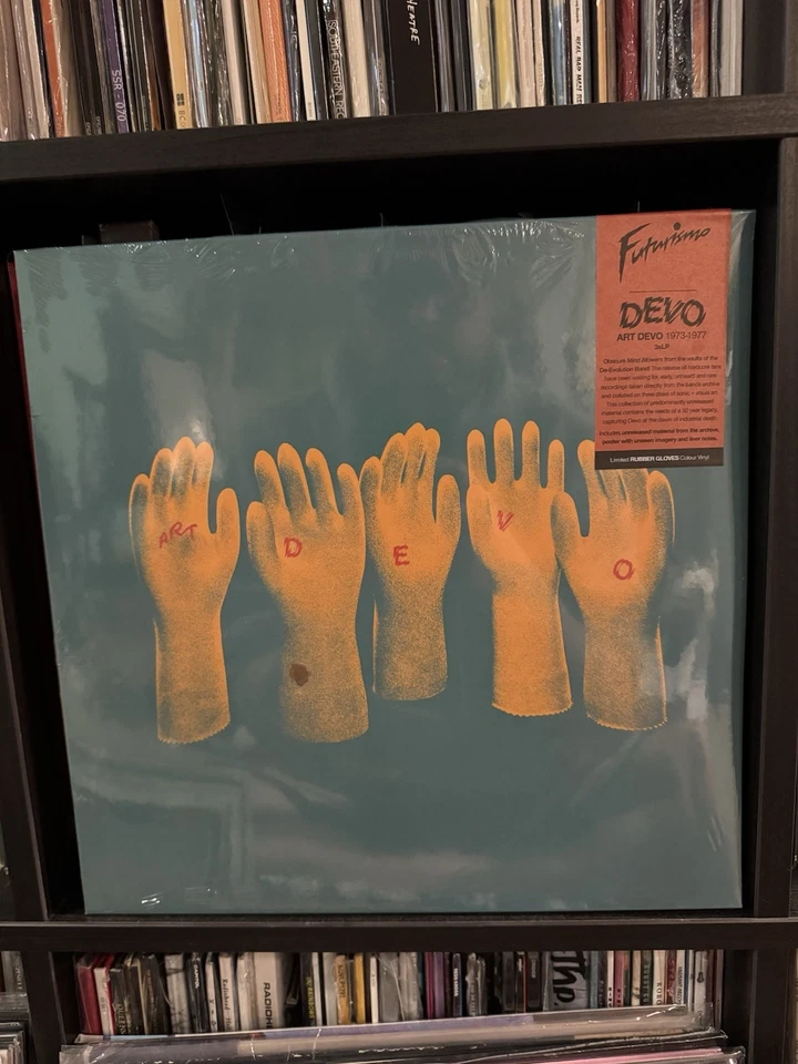 Devo - Art Devo 1973-1977 (12" 3XLP Ltd Ed Rubber Gloves) New and Sealed - Image 1 of 1