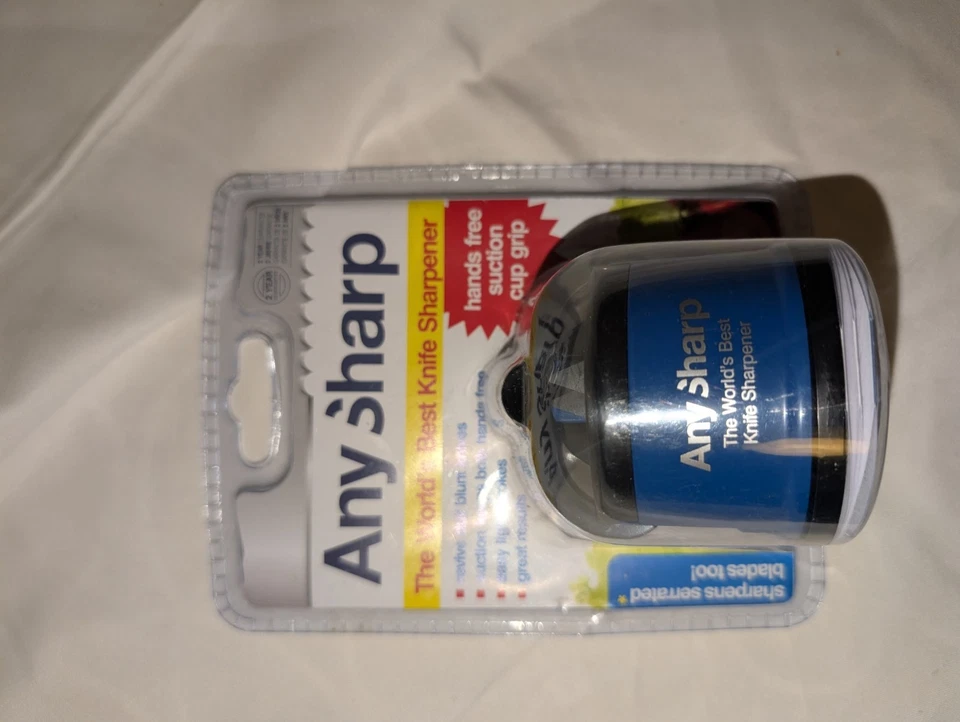 AnySharp World's Best Knife Sharpener, PowerGrip Suction, Original and Genuine - Image 1 of 2