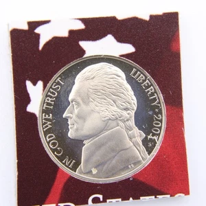2003 S Jefferson Nickel Gem DCam Proof [307] - Picture 1 of 2