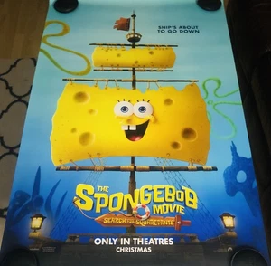 SPONGEBOB SEARCH FOR SQUAREPANTS Original Double Sided DS 27x40 Movie Poster - Picture 1 of 1