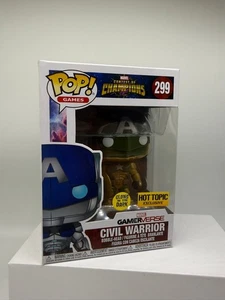 Funko Pop! Games – Civil Warrior #299 Hot Topic Exclusive (Contest of Champions) - Picture 1 of 6