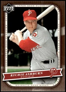 2005 Upper Deck Classics #81 Richie Ashburn - Picture 1 of 2