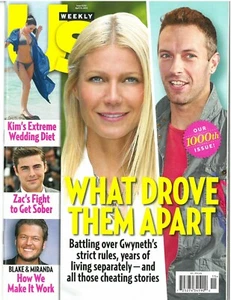 US WEEKLY MAGAZINE APRIL 14, 2014 ~ GWYNETH PALTROW, BLAKE SHELTON, ZAK EFRON! - Picture 1 of 12