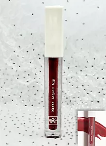 M2U NYC Matte Liquid Lipstick in QUEENS Neutral Blush Pink 3ml Travel Size - Picture 1 of 7