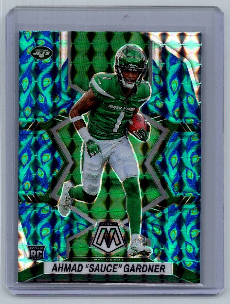Ahmad sauce gardner 2022 mosaic peacock debut New York Jets