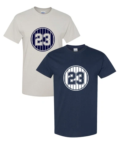 DON MATTINGLY Retired Number T-Shirt Assorted Colors S M L XL FREE S&H! YANKEES Cover