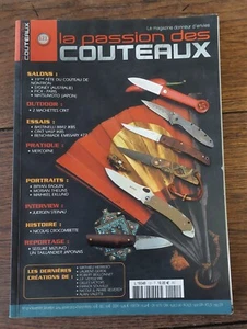 Revue la passion des couteaux novembre décembre 2014 N° 121 BE - Picture 1 of 5