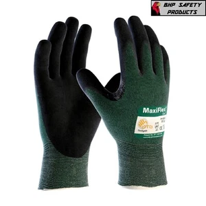 Guantes de trabajo PIP MaxiFlex recubiertos de microespuma de nitrilo ANSI A2 corte resistente 34-8743 - Imagen 1 de 3