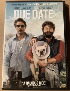 Due Date (DVD, 2010) Robert Downey Jr Comedy Movie - Picture 1 of 6