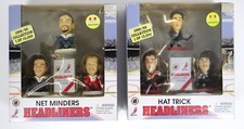 1998/99 HEADLINERS LOT OF 2 - Hat Trick & Netminders NHL HOCKEY FIGURES - Jagr
