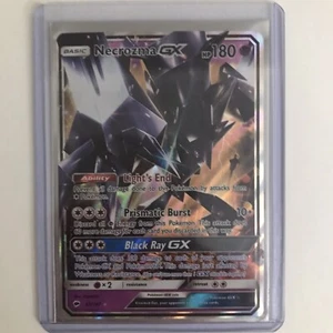 Tarjeta ultra rara Necrozma GX - 63/147 - Pokémon Sombras Ardientes Sol y Luna casi nueva - Imagen 1 de 1