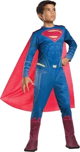 Batman v Superman: Dawn of Justice Superman Tween SMALL Costume-NEW/OPEN BOX - Picture 1 of 8