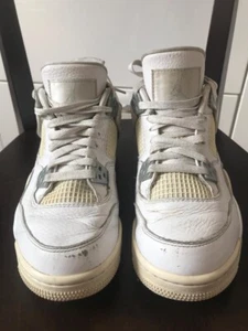 Air Jordan 4 Retro BG “Pure Money” 25th Anniversary UK5.5 US6 EU38.5 408452-100 - Picture 1 of 12