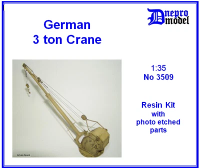 German 3 ton Crane 1/35 scale Resin Kit - Photo 1/4