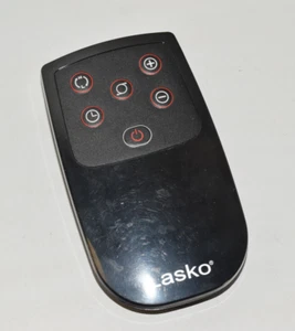 Lasko 6 Button Fan Remote Control Black OEM Genuine - Tested Working - Picture 1 of 5