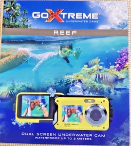 GoExtreme Reef 24mp / 1080p UNDERWATER \ WATERPROOF Action Camera - Yellow - Picture 1 of 9