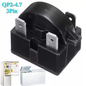 Refrigerator Start Relay PTC for QP-2-4.7 4.7 Ohm 3 Pin Vissani Danby Compressor - Picture 1 of 6