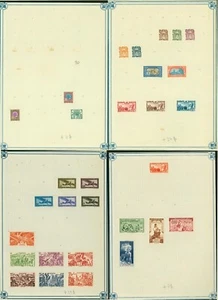 Indochina francesa - Lote de diferentes sellos MH. (8 hojas) (EB) AR4-00026 - Imagen 1 de 2