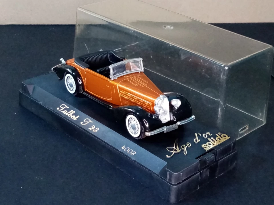 1/43 Talbot T 23 1939 brun Solido Age d'Or 4003 Made in France - Photo 1/1