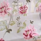 Sheer Tulle Window Curtains Floral Peony Voile Curtain  Living Room