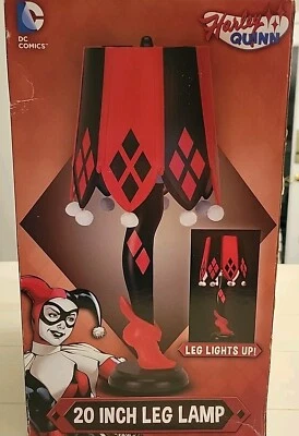 NECA DC Comic HARLEY QUINN Lámpara de Pierna Luz / Batman Joker Raro. Caja abierta nueva Foto 1 de 4