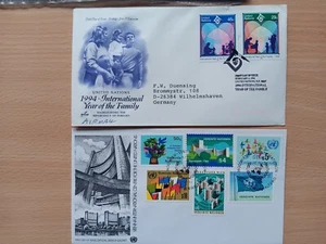 UN 1979 und 1994 - zwei schöne FDC (t77) - Bild 1 von 1