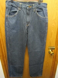 PANTALÓN VAQUERO HOMBRE RUSTLER 100% ALGODÓN AZUL TALLA 33X30 - Imagen 1 de 4