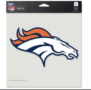 WinCraft NFL Denver Broncos Perfect Cut Color Decal *NEW*