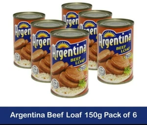 Pagnotta di manzo argentina 150 g (6 LATTINE) fresca di Pinas! - Foto 1 di 1