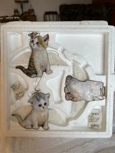Bradford Edition Purr-fect Little Angels Porcelain Orn #B8658 2nd Issue NIB‼️ - Picture 1 of 16