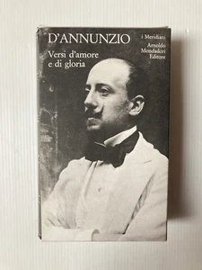 Versi d'Amore e di Gloria Vol. 1 D'Annunzio I Meridiani Mondadori Libreria - Foto 1 di 4