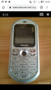 TELÉFONO MÓVIL VINTAGE PHILIPS 350 AÑOS 90 USADO SIN BATERÍA SIN CARGADOR - Imagen 1 de 1