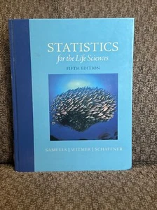 Statistics for the Life - Hardcover, by Samuels Myra; Witmer - Acceptable - Picture 1 of 7
