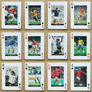 World Cup Greats Football Players Playing Card - Various Teams Multi Choice