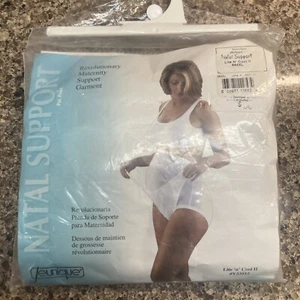 Jeunique Supporto Premaman Gravidanza Bianco Taglia XL NUOVO* - Foto 1 di 4