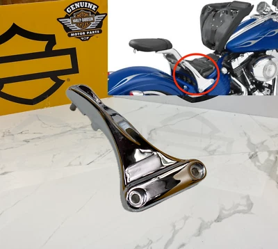 OEM 08-11 Harley Rocker C Passenger Trick seat right side leg Mount Bracket Sup - Image 1 of 4