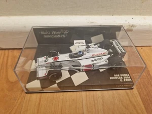 MINICHAMPS 1/43 BAR Honda Olivier Panis Esposizione Auto 2001 Pressofuso F1 Auto - Foto 1 di 3