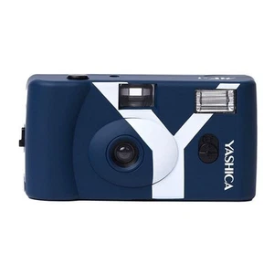 Yashica MF-1 Y Edition 35mm Camera & Film - Dark Blue - Picture 1 of 1