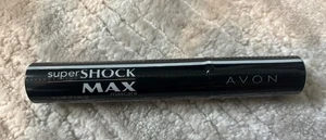 Avon Super Shock MAX MASCARA Black Full Size New SEALED Retired Stock - Picture 1 of 5